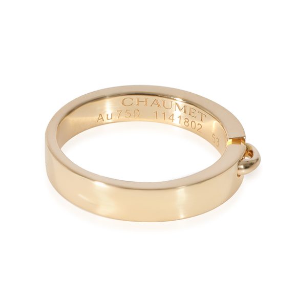 Chaumet Liens Évidence Wedding Band in 18K Yellow Gold - Picture 2 of 6